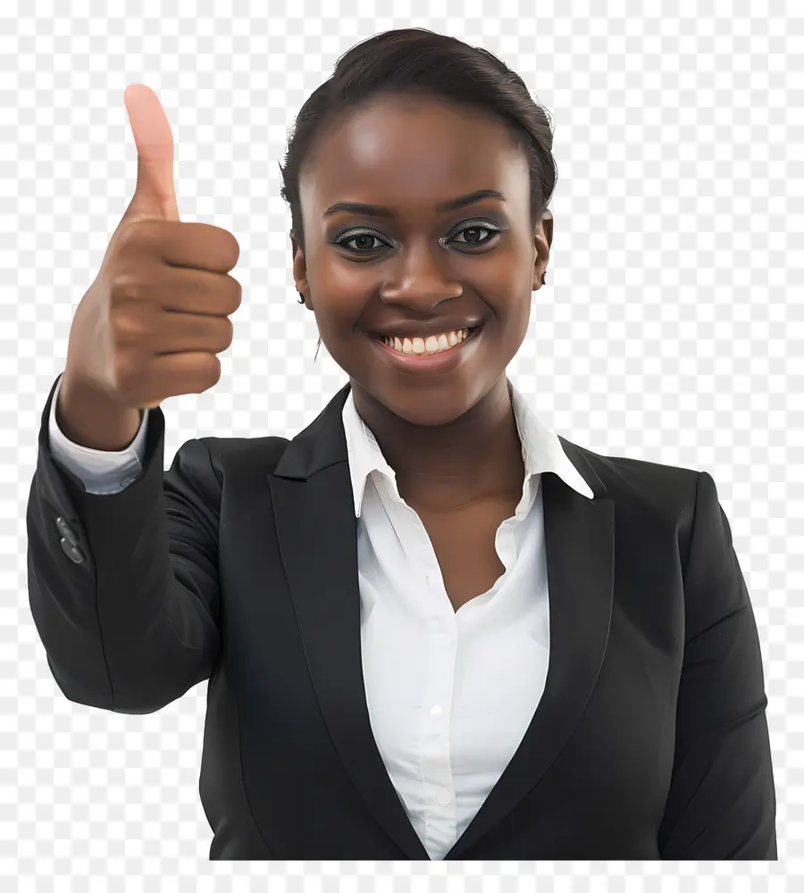 Mujer Pulgar Hacia Arriba，Businesswoman PNG