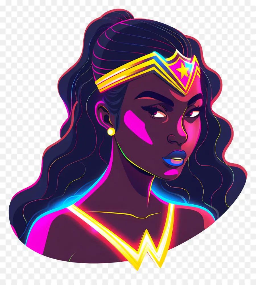 Nubia Wonder Woman，Negro Mujer PNG