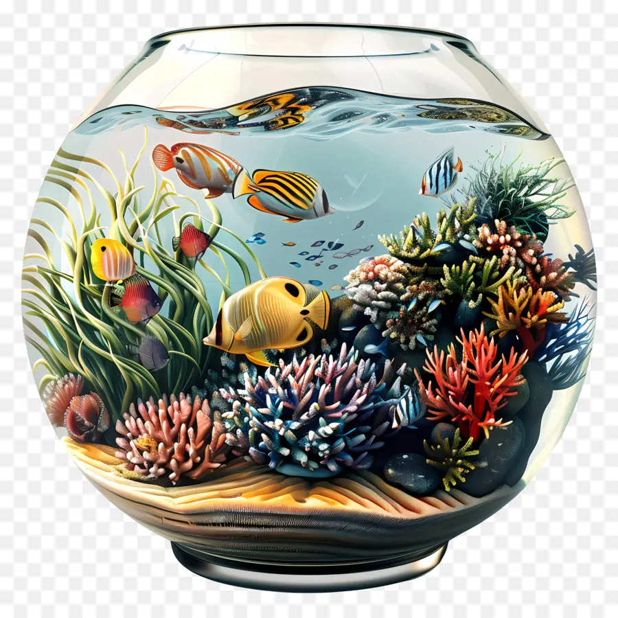 Tanque De Peces，Los Animales Acuáticos PNG