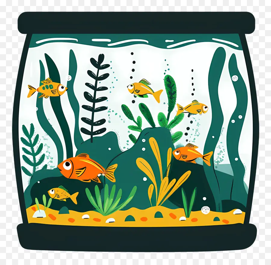 Tanque De Peces，Acuario PNG