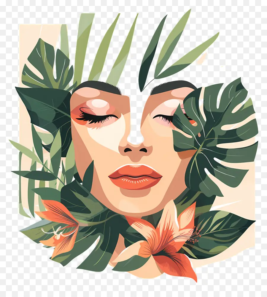 Belleza Natural，Mujer PNG