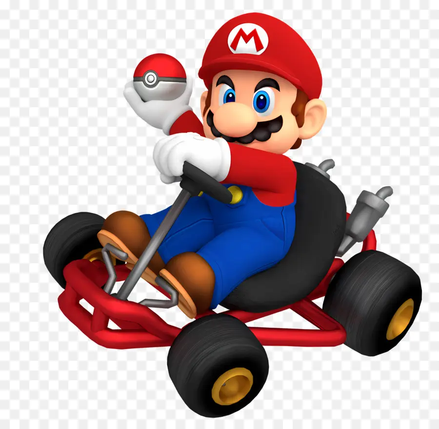 Personaje De Dibujos Animados，Gokart PNG