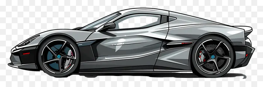 Rimac Nevera，Coche Deportivo PNG