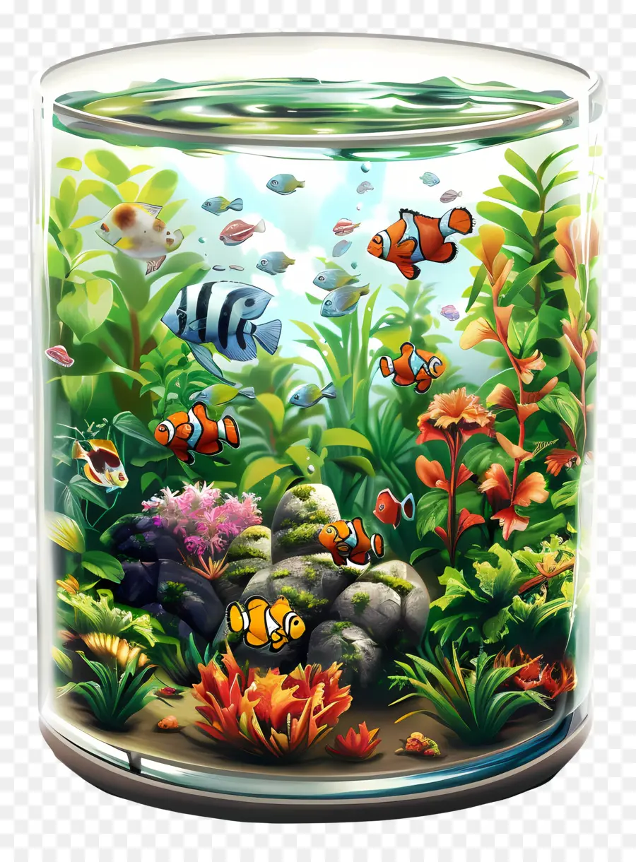 Tanque De Peces，Acuario PNG