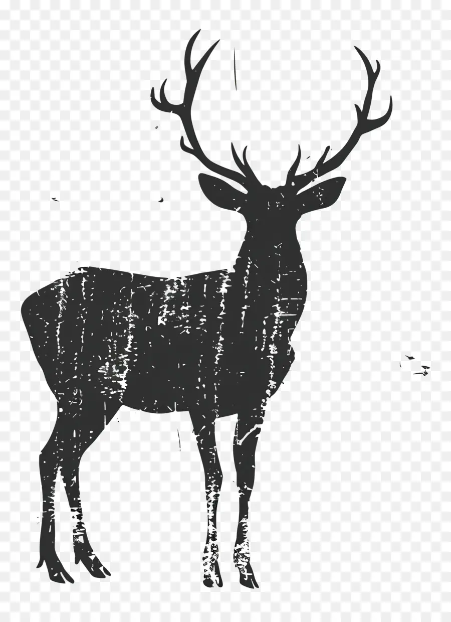 Deer Silueta，Los Ciervos PNG