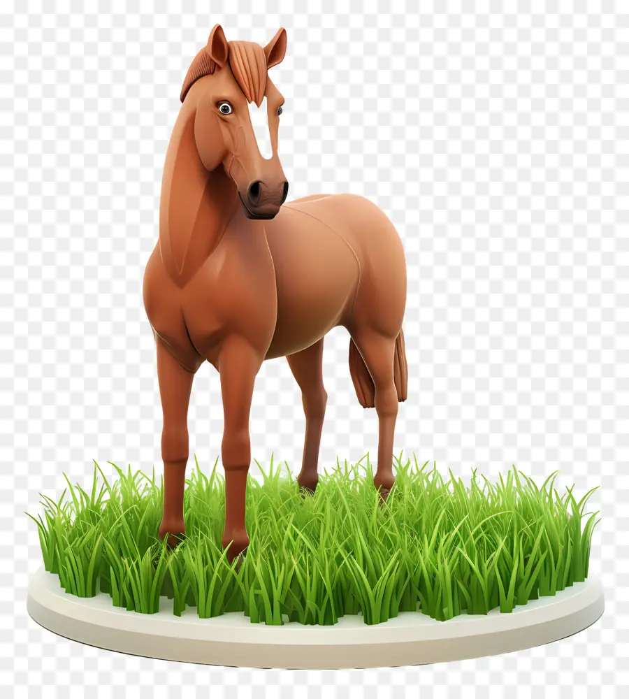 Caballo Marrón，Caballo PNG