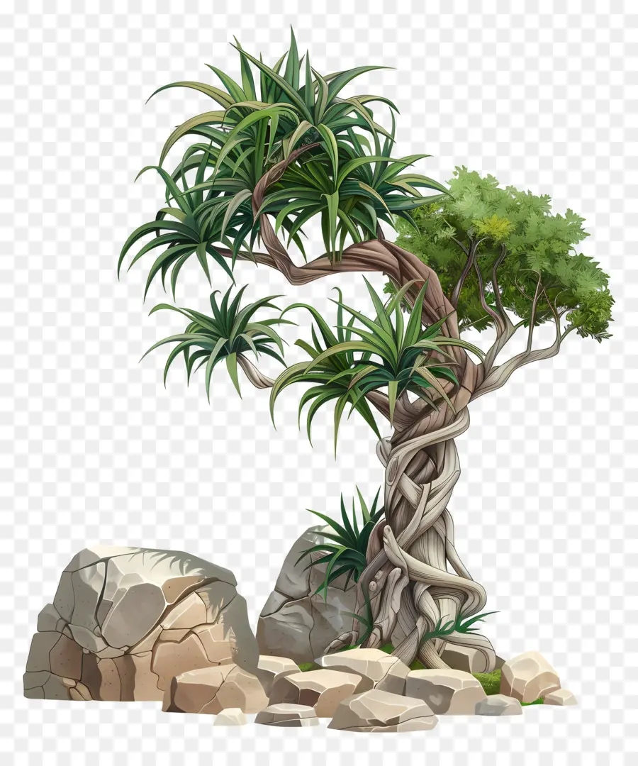 Dracaena，árbol De Los Bonsais PNG