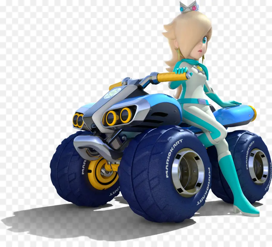 Bicicleta Todoterreno，Rosalina En Cuatriciclo PNG