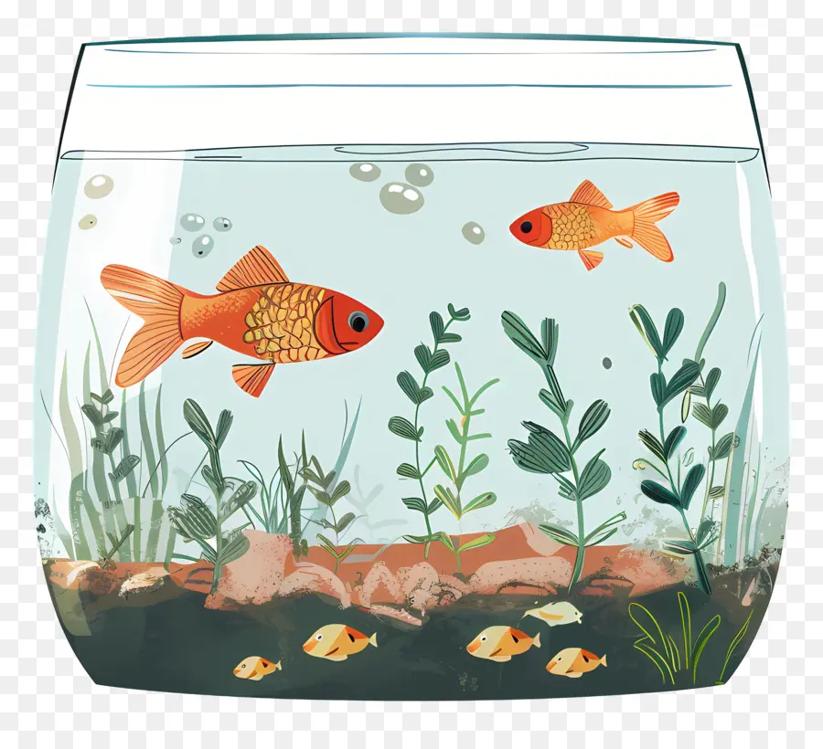 Tanque De Peces，Fish Bowl PNG