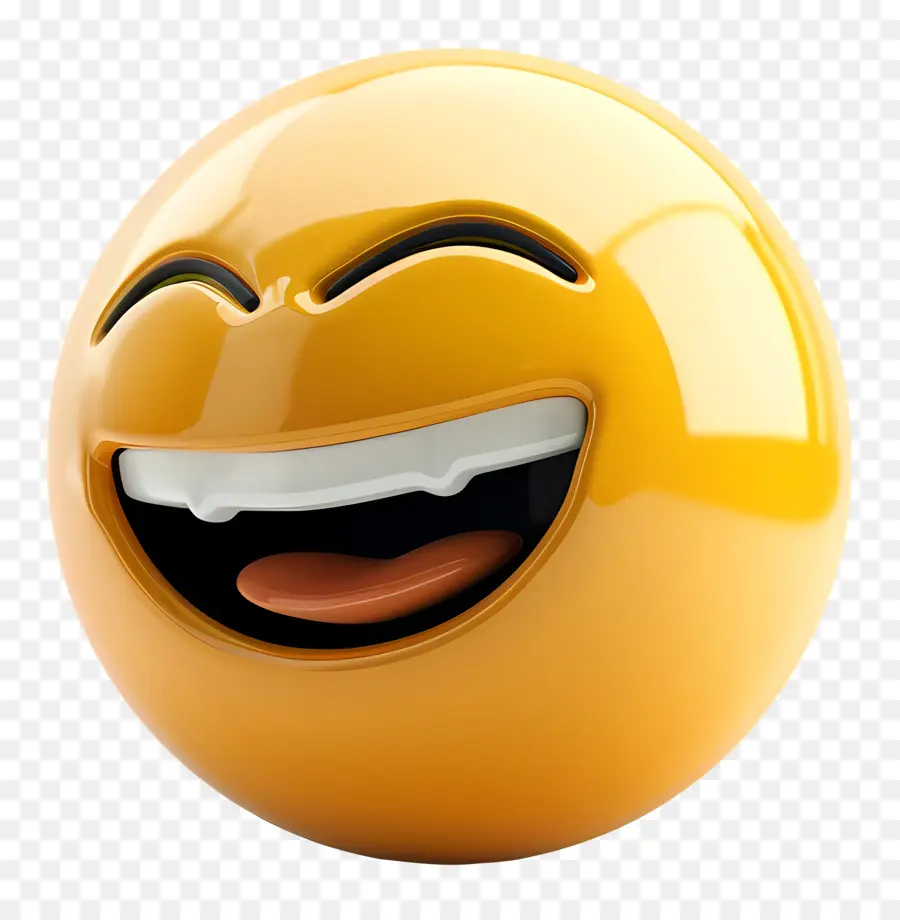 Emoji，Emoticón De Risa PNG