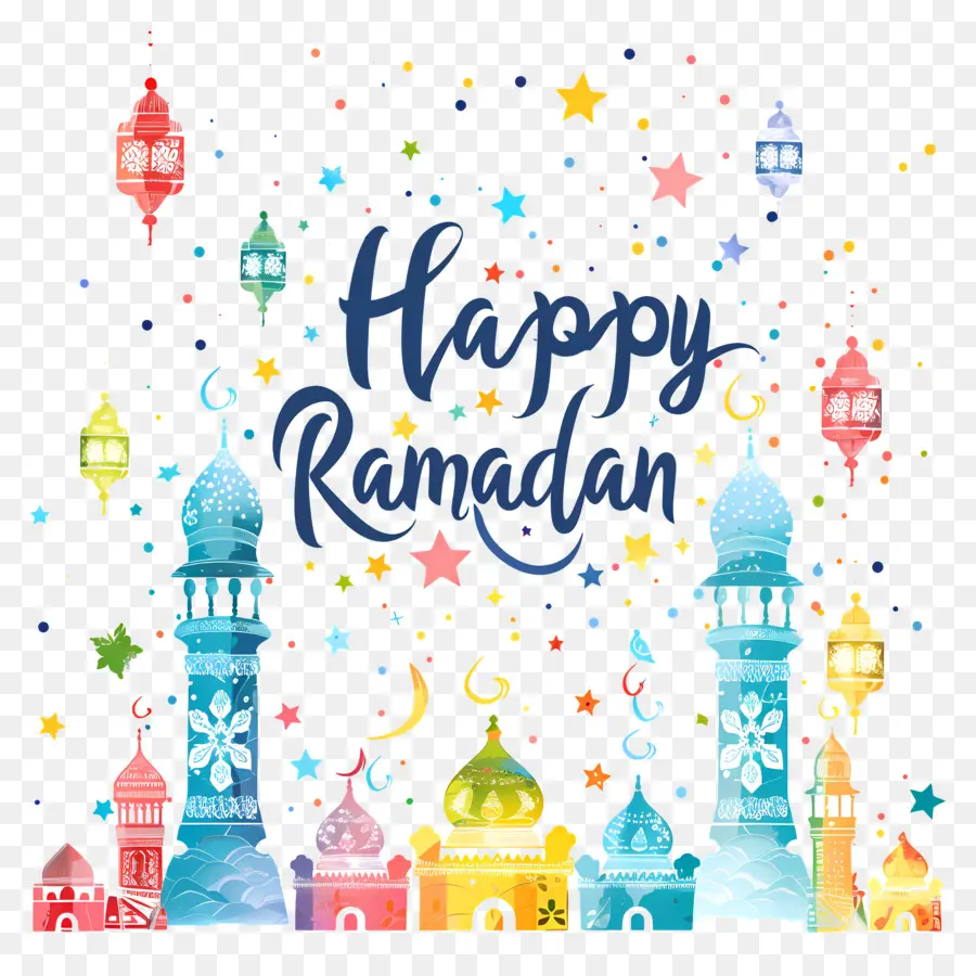 Feliz Ramadan，El Ramadán PNG