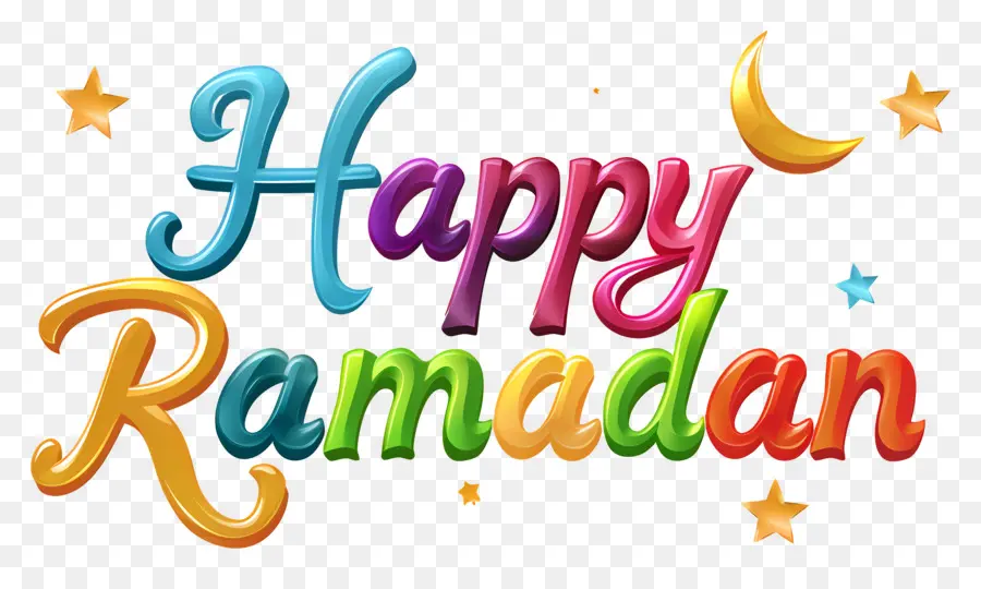 Feliz Ramadan，La Escritura árabe PNG