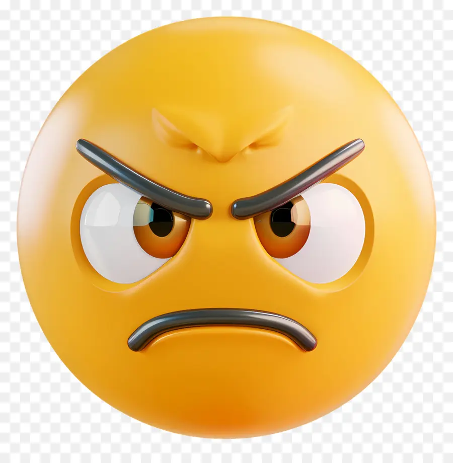 Emoji，Enojado Emoji PNG