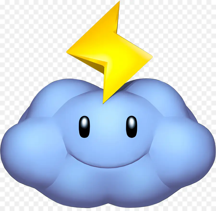 Nube，Nube Sonriente PNG