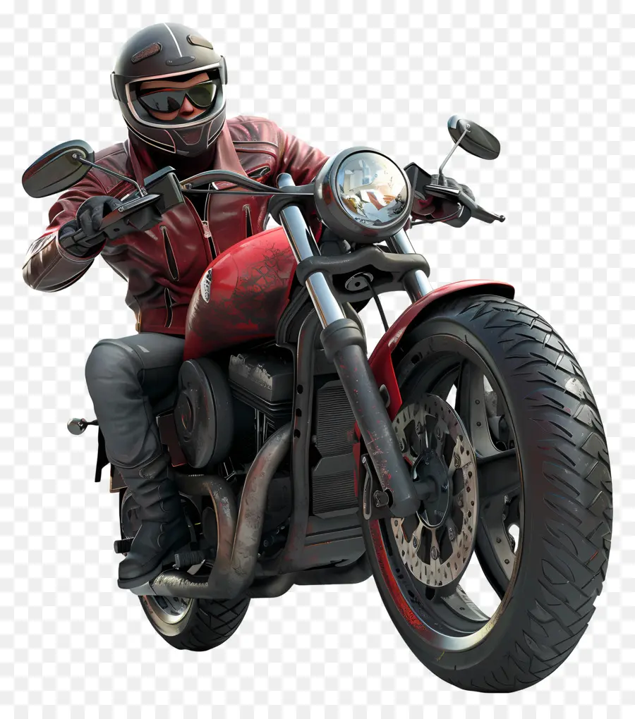 Motociclista，Motocicleta PNG