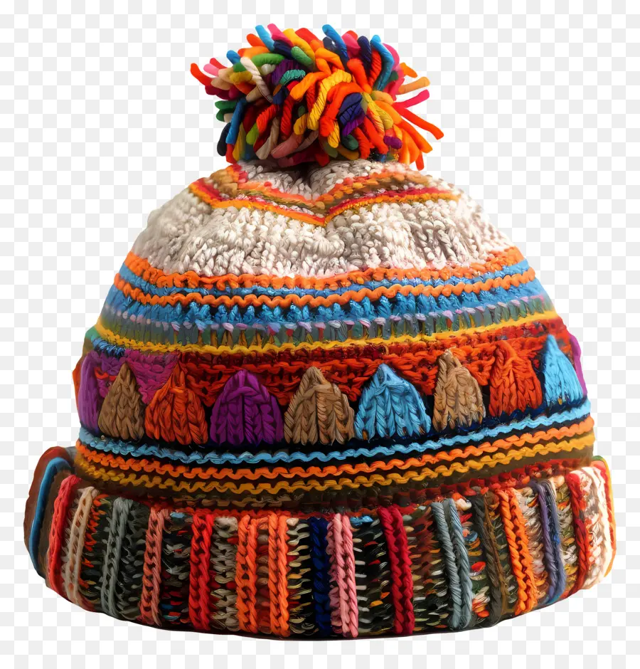 Tejer Cap，Knitted Hat PNG