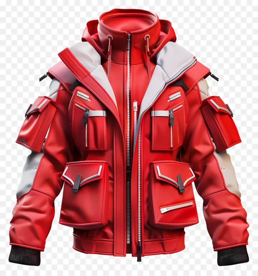 Chaqueta，Chaqueta De Cuero Rojo PNG