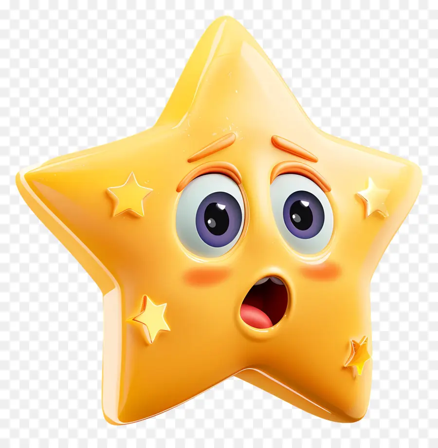 Emoji，De Dibujos Animados De Estrellas PNG