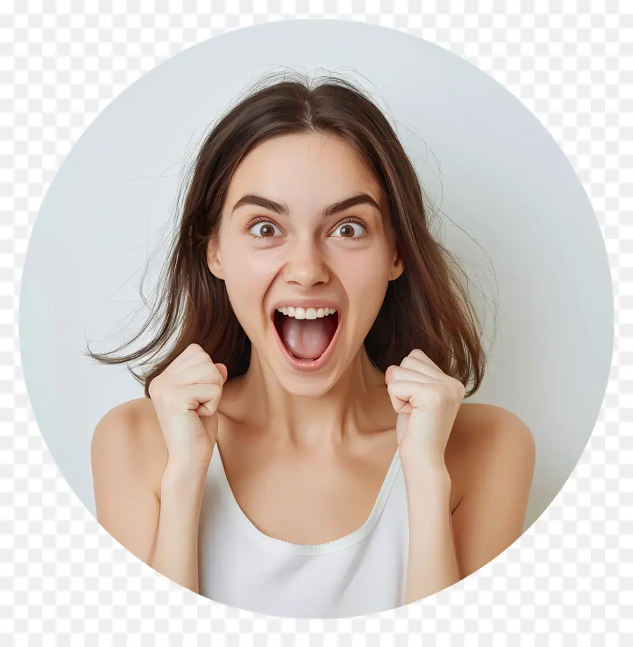 Emoji，Mujer Joven PNG