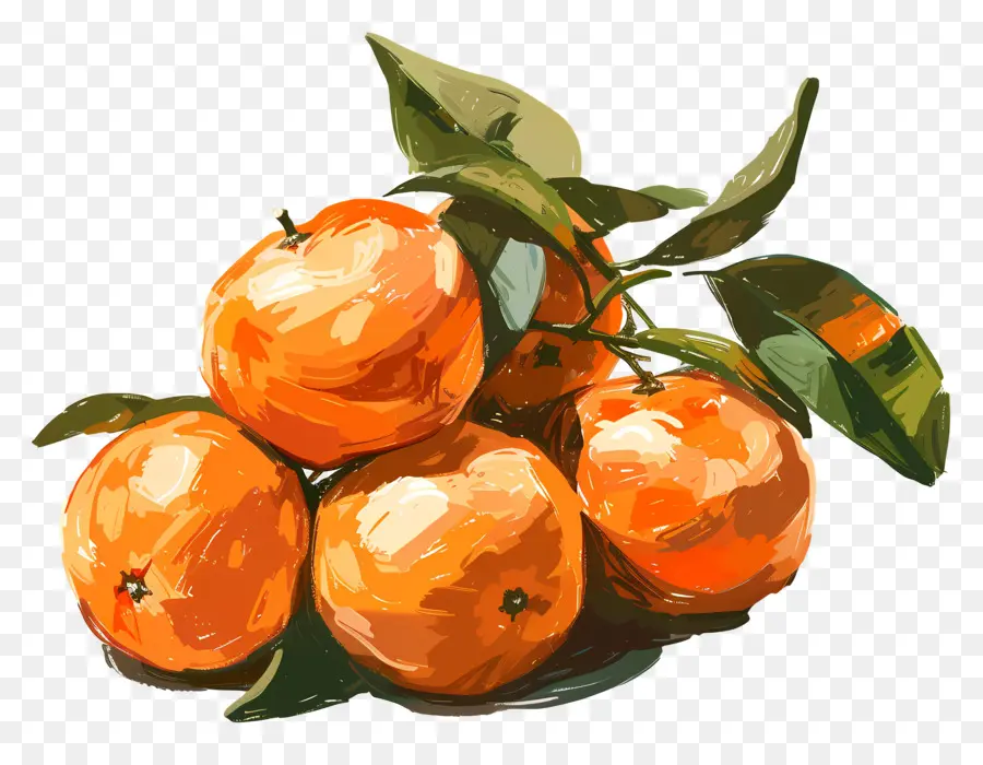 Las Mandarinas，Naranjas Frescas PNG