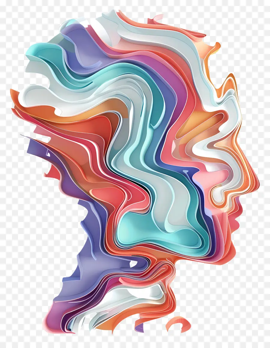 La Salud Mental，El Arte Abstracto PNG