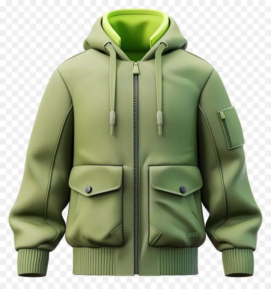 Chaqueta，Chaqueta Verde PNG