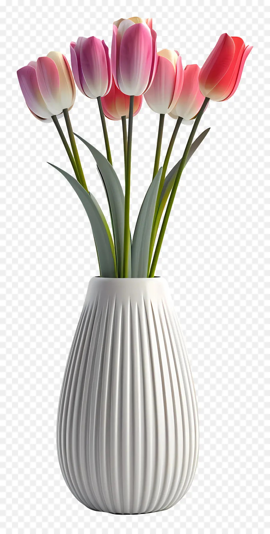 Jarrón Con Flores，Vaso Blanco PNG