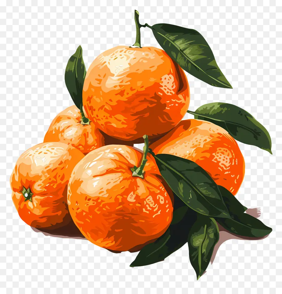 Mandarinas，Naranjas PNG