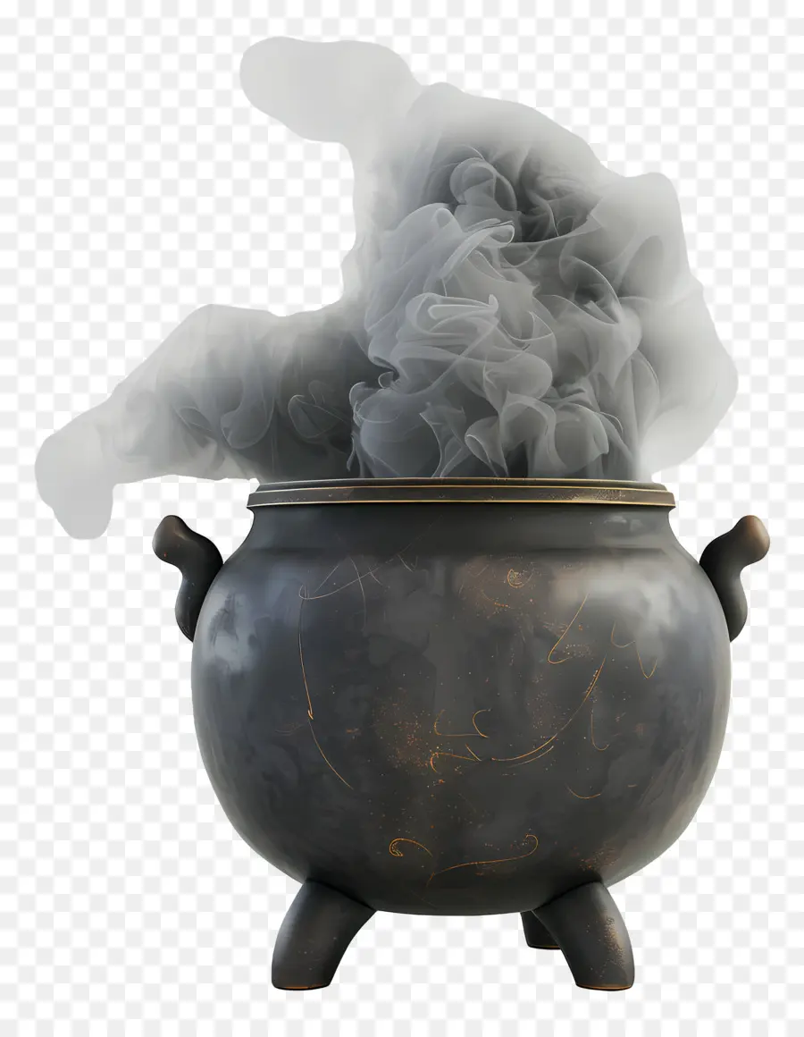 Caldero Con Humo，Caldero PNG