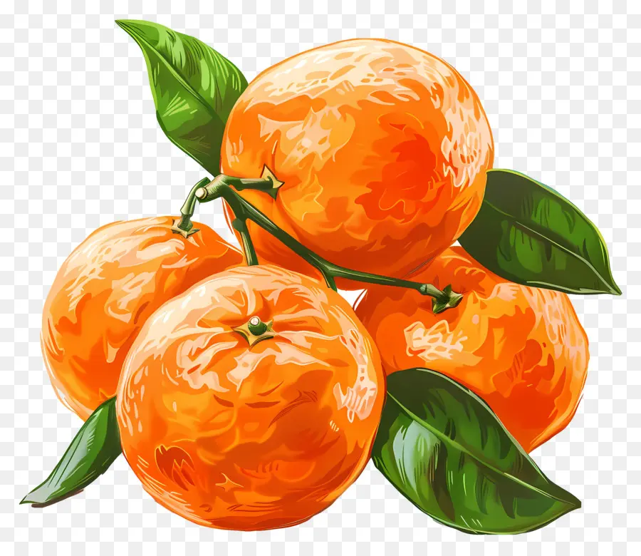 Clementinas，Las Naranjas PNG