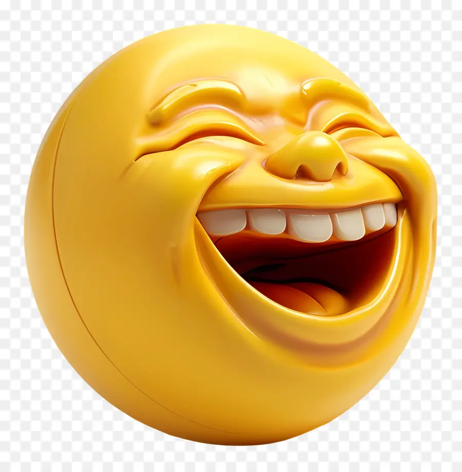 Emojis，Emoji Riendo PNG