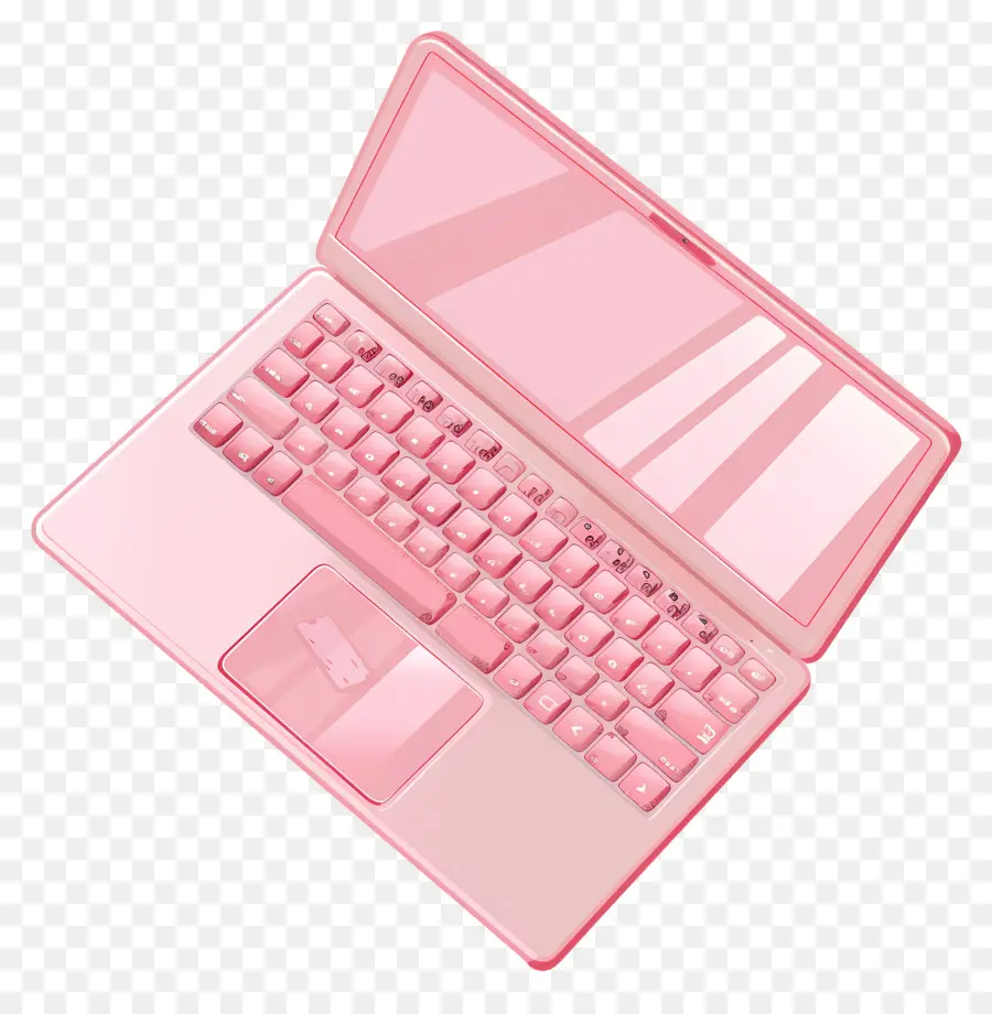 Computadora Portátil，Portátil Rosa PNG