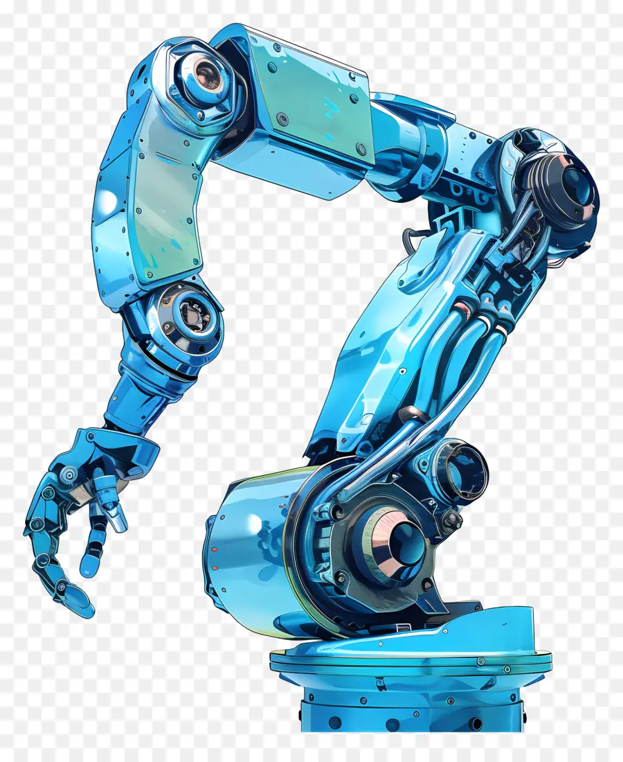 Brazo Robótico，Robot Industrial PNG