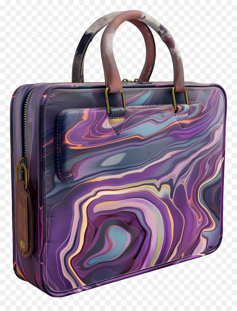 Bolsa De Ordenador Portátil，Morado PNG