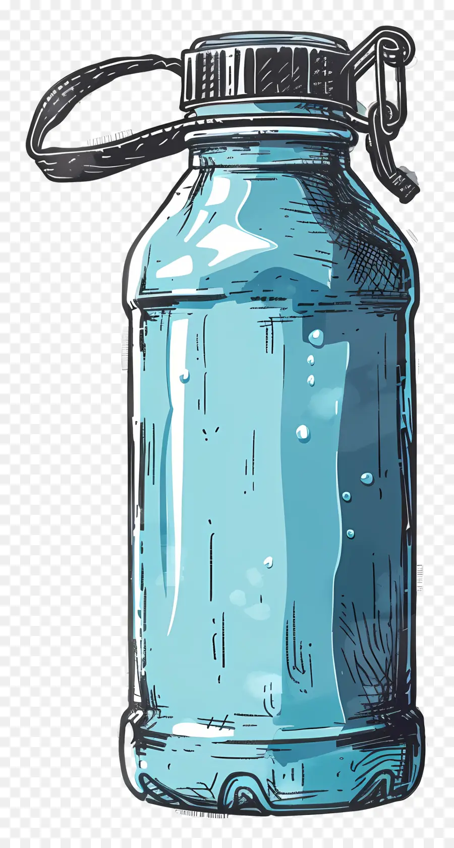 Botella De Agua，Botella De Plástico PNG