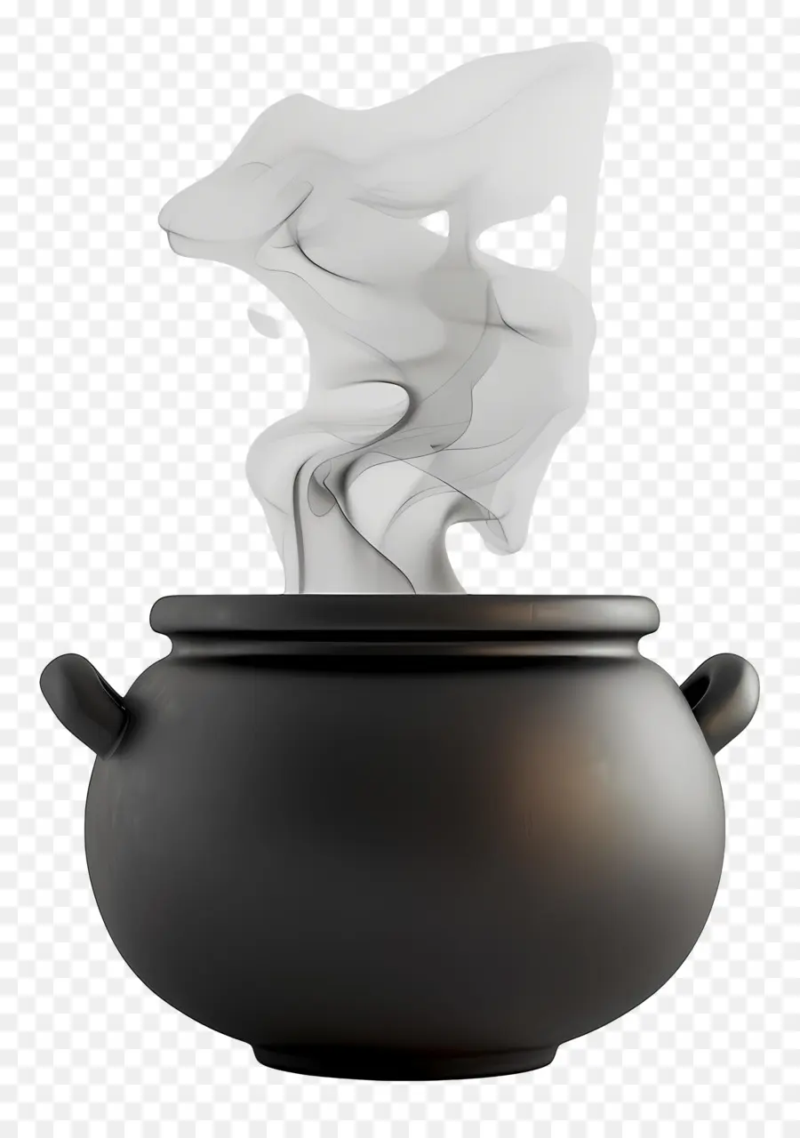 Caldero Con Humo，Caldero PNG