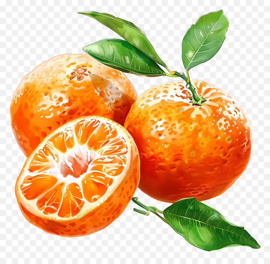 Clementinas，Las Naranjas PNG