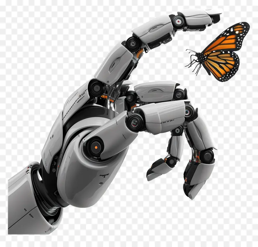 Mano Del Robot，La Inteligencia Artificial PNG