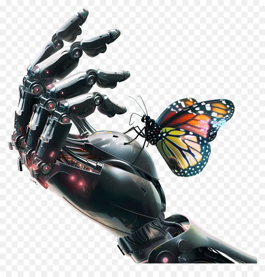 Mano Del Robot，La Inteligencia Artificial PNG