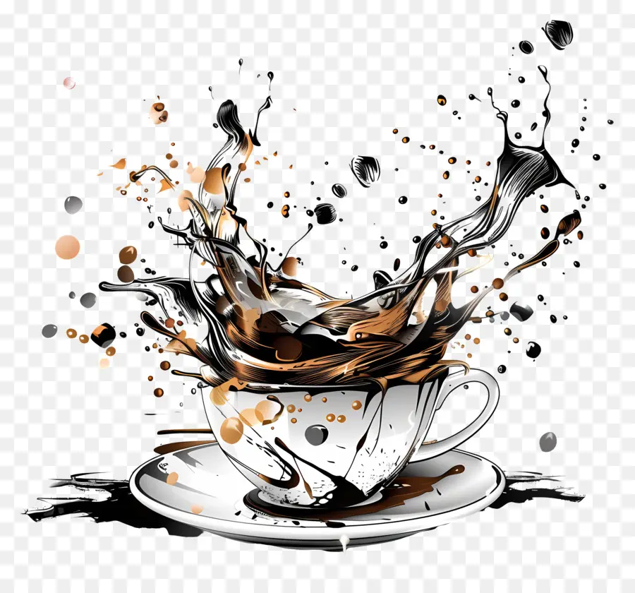 Café，Chapoteo PNG