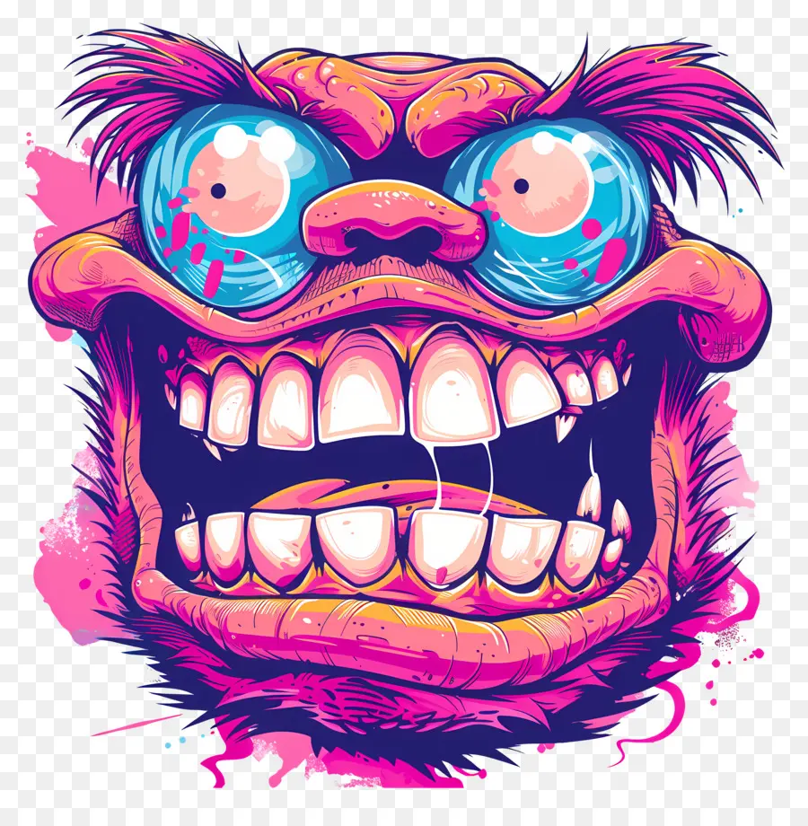 Troll Face，Monstruo Animado PNG