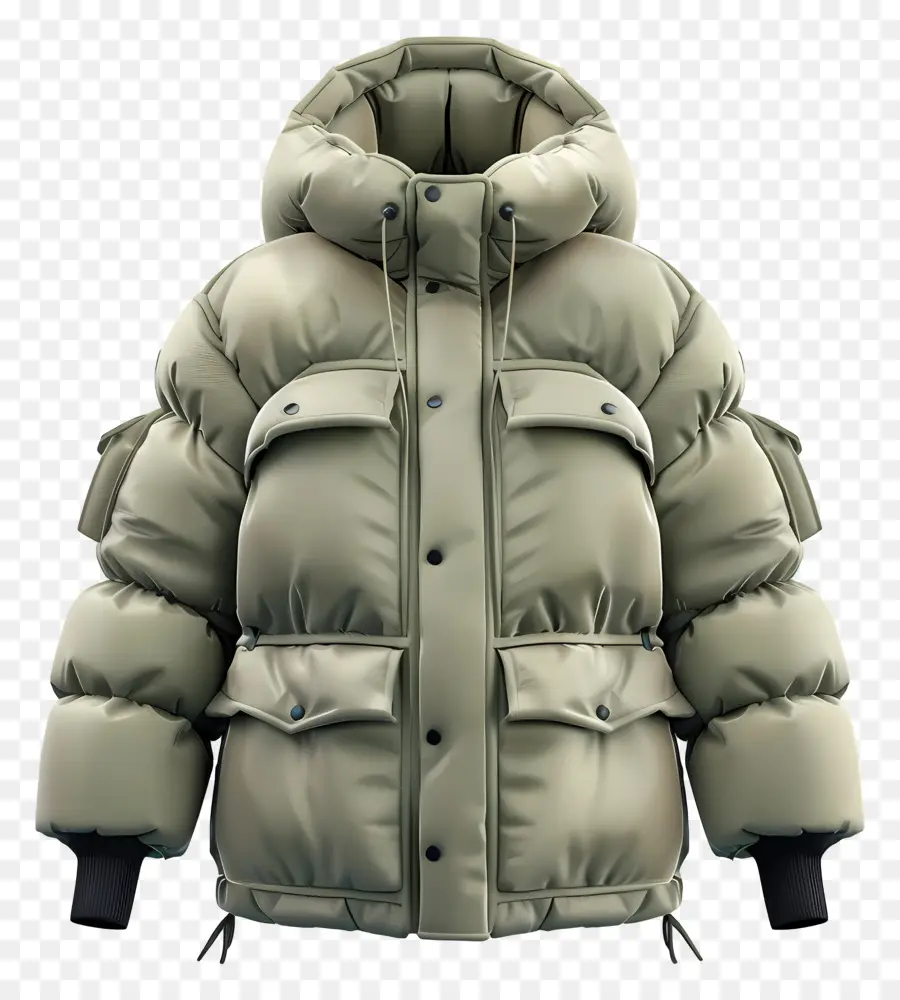 Chaqueta De Invierno，Chaqueta Acolchada PNG