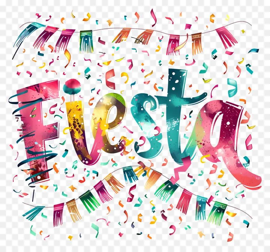 Fiesta，Texto De Fiesta PNG