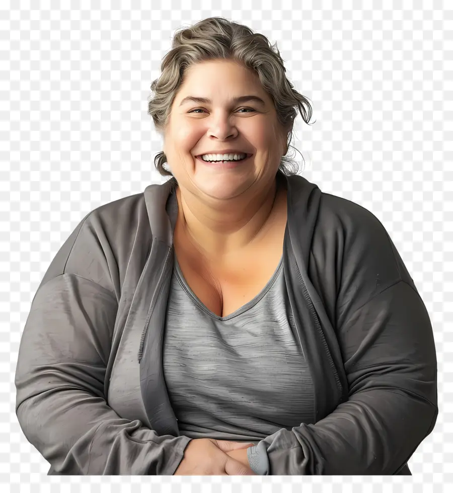 Mujer Obesa，La Moda PNG