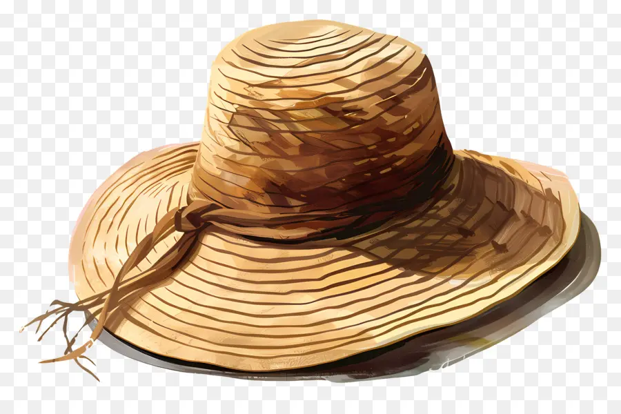 Sombrero Para El Sol，Sombrero De Paja PNG