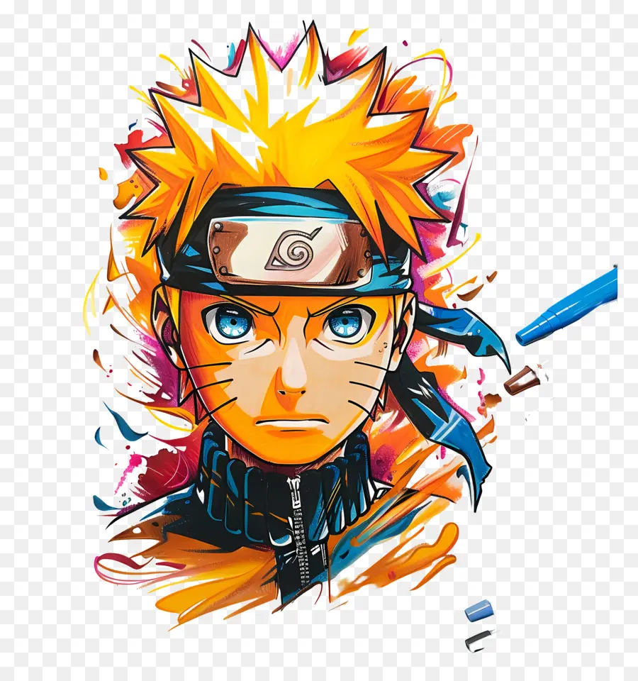 Naruto，Hombre Con Cabello Largo PNG