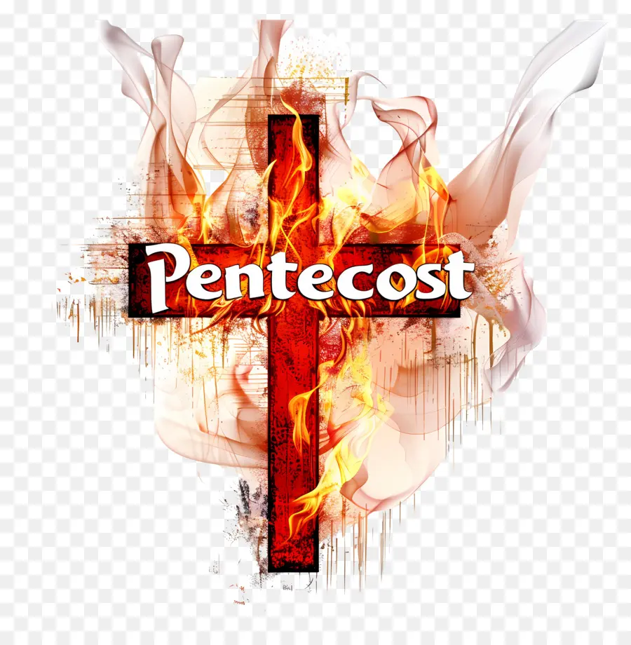 Pentecostés，La Cruz De Cristo PNG