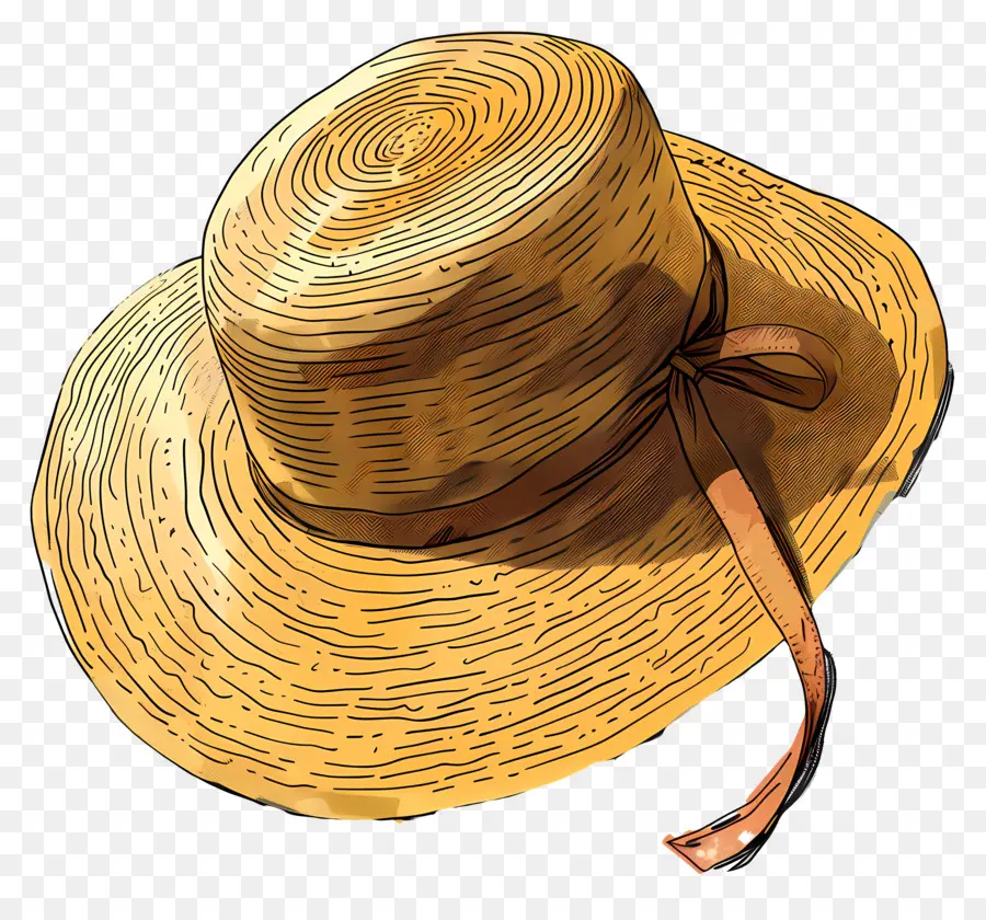 Sombrero Para El Sol，Sombrero De Paja PNG