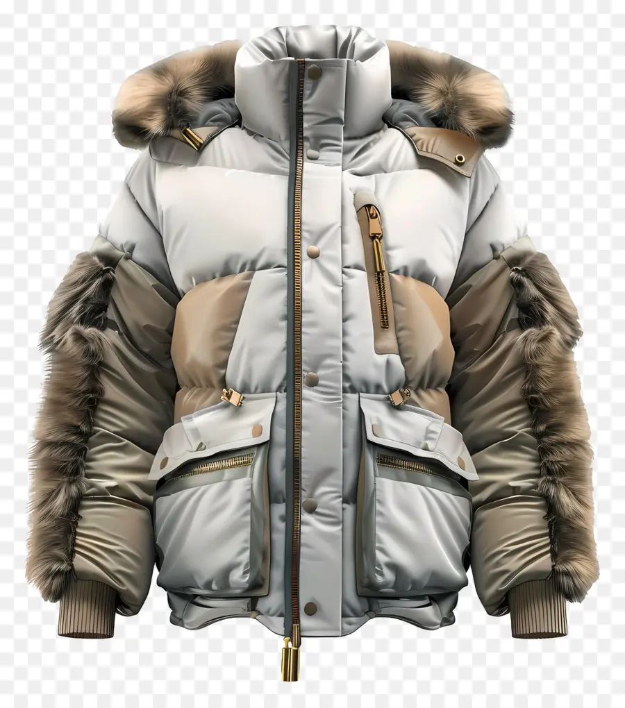 Chaqueta De Invierno，Pelo PNG