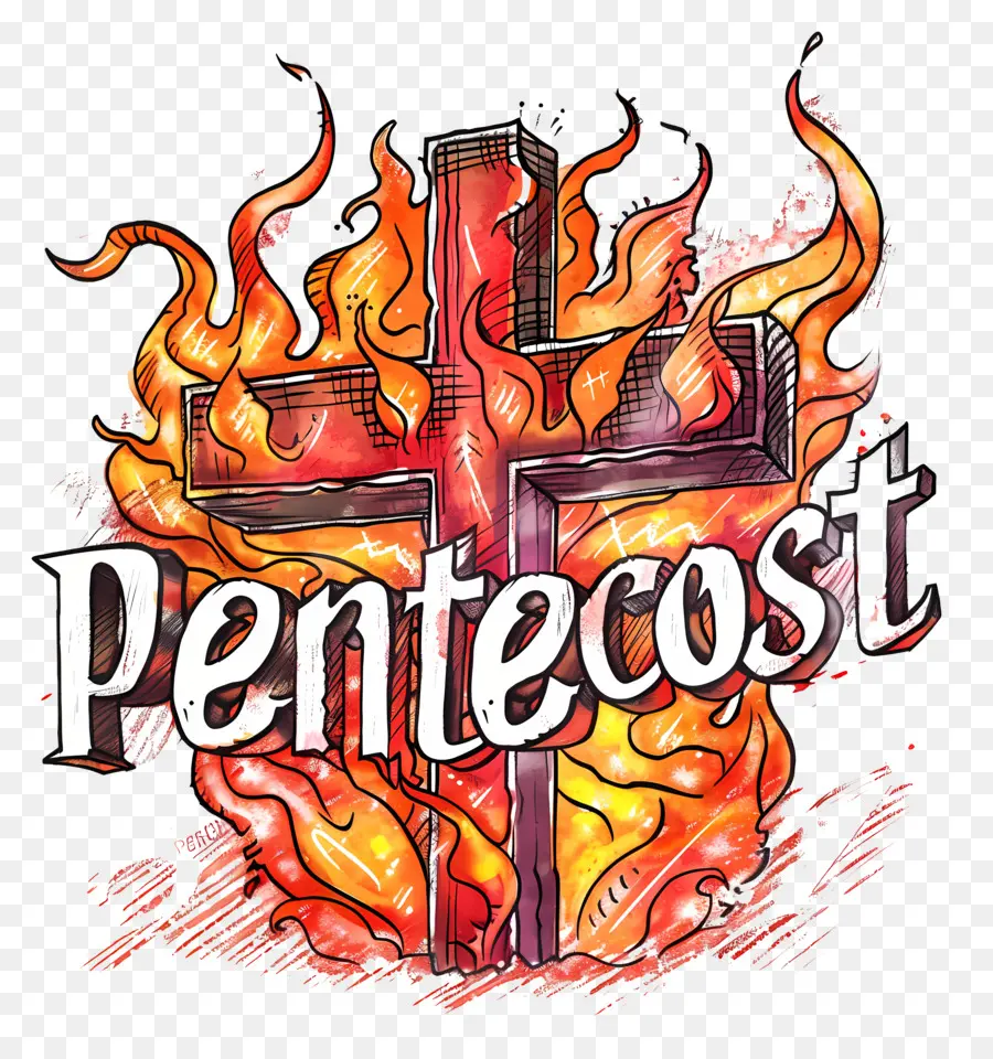 Pentecostés，Espíritu Santo PNG